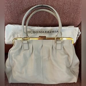 BCBG Maxazria leather doctor bag